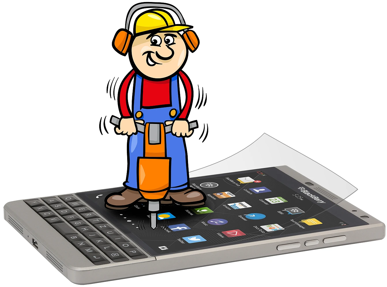 StilGut - Panzerglas BlackBerry Passport Silver Edition (2er-Pack) 3 StilGut - Panzerglas BlackBerry Passport Silver Edition (2er-Pack) – Bild 3