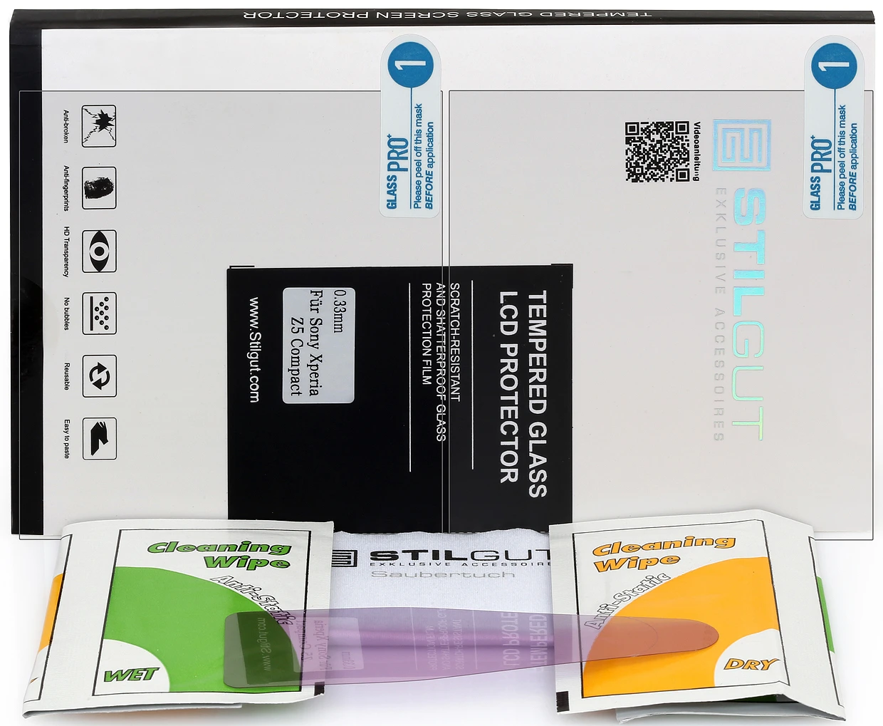 StilGut - Panzerglas BlackBerry Passport Silver Edition (2er-Pack) 6 StilGut - Panzerglas BlackBerry Passport Silver Edition (2er-Pack) – Bild 6