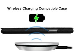 StilGut - Lumia 950 Case Book Type Aus Leder Ohne Clip -Outlet STILGUT Store book type case wireless charging schwarzwj5waKr9WAW8d