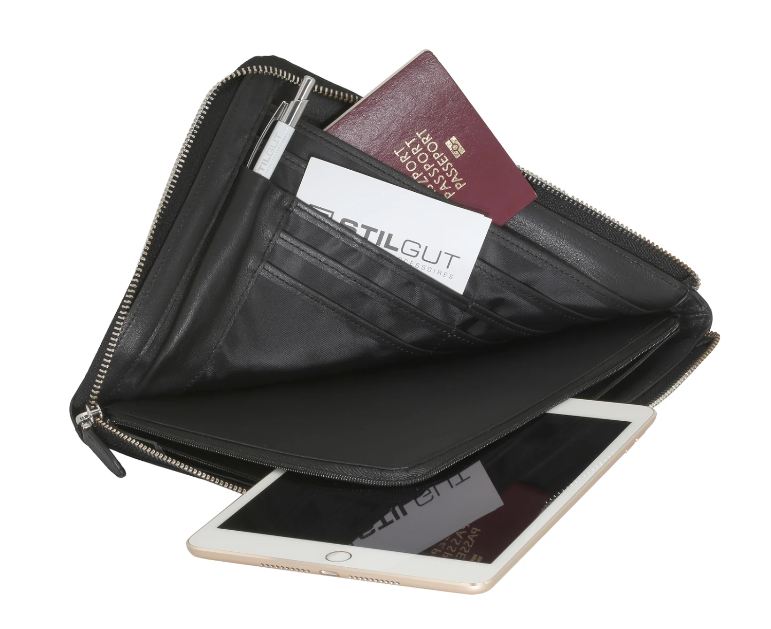 StilGut - Business Mappe Aus Leder Für Tablets (8.0") 10 StilGut - Business Mappe Aus Leder Für Tablets (8.0") – Bild 10