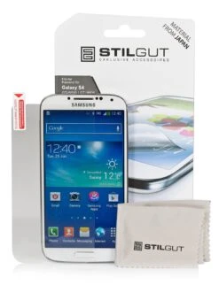 StilGut - Displayschutzfolie Für Galaxy S4 I9500 & 9505 (2er Pack) -Outlet STILGUT Store displayschutzfolie samsung galaxy s4 02