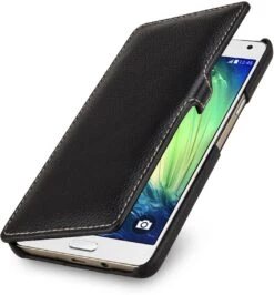 StilGut - Handyhülle Für Galaxy A7 "Book Type" Mit Clip