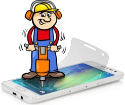 StilGut - Panzerglasfolie Für Galaxy A7 (2er-Pack) -Outlet STILGUT Store galaxy a7 panzerglasfolie 03