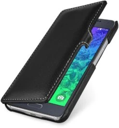 StilGut - Handyhülle Für Samsung Galaxy Alpha "Book Type" Mit Clip 15 StilGut - Handyhülle Für Samsung Galaxy Alpha "Book Type" Mit Clip -Outlet STILGUT Store galaxy alpha bt schwn 01