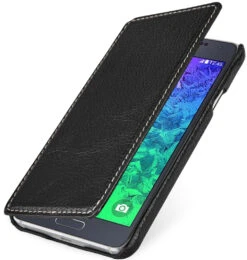 StilGut - Handyhülle Für Samsung Galaxy Alpha "Book Type" Ohne Clip 13 StilGut - Handyhülle Für Samsung Galaxy Alpha "Book Type" Ohne Clip -Outlet STILGUT Store galaxy alpha cover bt schw 01
