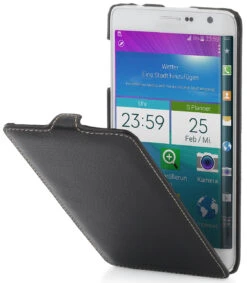 StilGut - Handyhülle Für Samsung Galaxy Note Edge "UltraSlim" -Outlet STILGUT Store galaxy note edge etui us schw 01 1