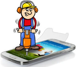 StilGut - Displayschutzfolie Panzerglas Für Samsung Galaxy S4 Mini 7 StilGut - Displayschutzfolie Panzerglas Für Samsung Galaxy S4 Mini -Outlet STILGUT Store galaxy s4 mini folie 03