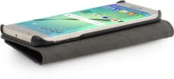 StilGut - Handyhülle Für Galaxy S6 Edge "Talis" Mit Lasche -Outlet STILGUT Store galaxy s6 edge cover bt schw 08