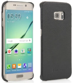 StilGut - Handyhülle Für Galaxy S6 Edge "Cover Type" Aus Leder 24 StilGut - Handyhülle Für Galaxy S6 Edge "Cover Type" Aus Leder -Outlet STILGUT Store galaxy s6 edge cover schw 0 1