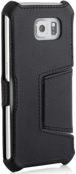 StilGut - Handyhülle Für Galaxy S6 "UltraSlim" Mit Standfunktion 18 StilGut - Handyhülle Für Galaxy S6 "UltraSlim" Mit Standfunktion -Outlet STILGUT Store galaxy s6 etui bt ta v2 schw 06