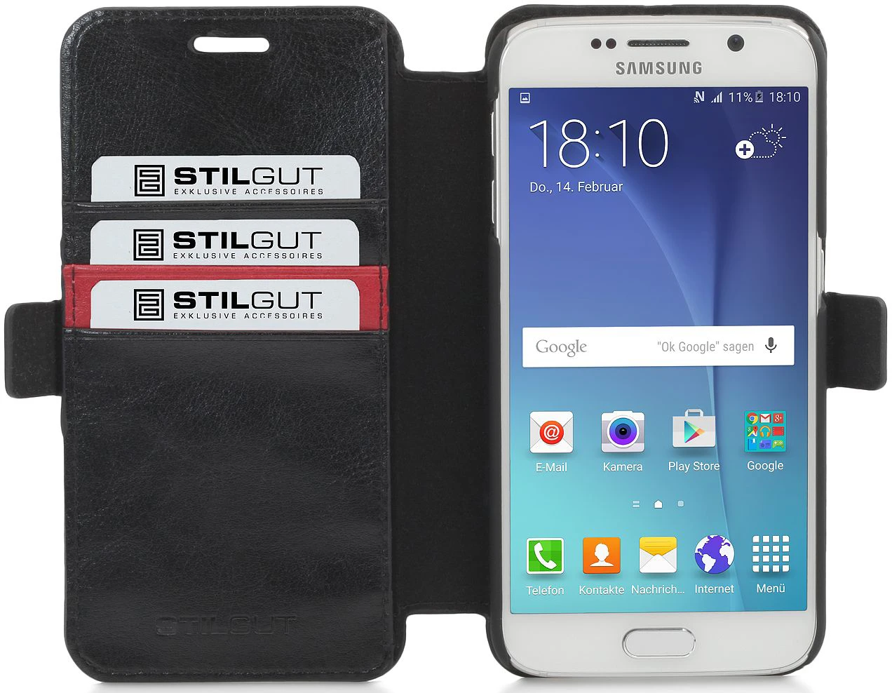 StilGut - Handyhülle Für Galaxy S6 "Talis" 1 StilGut - Handyhülle Für Galaxy S6 "Talis"