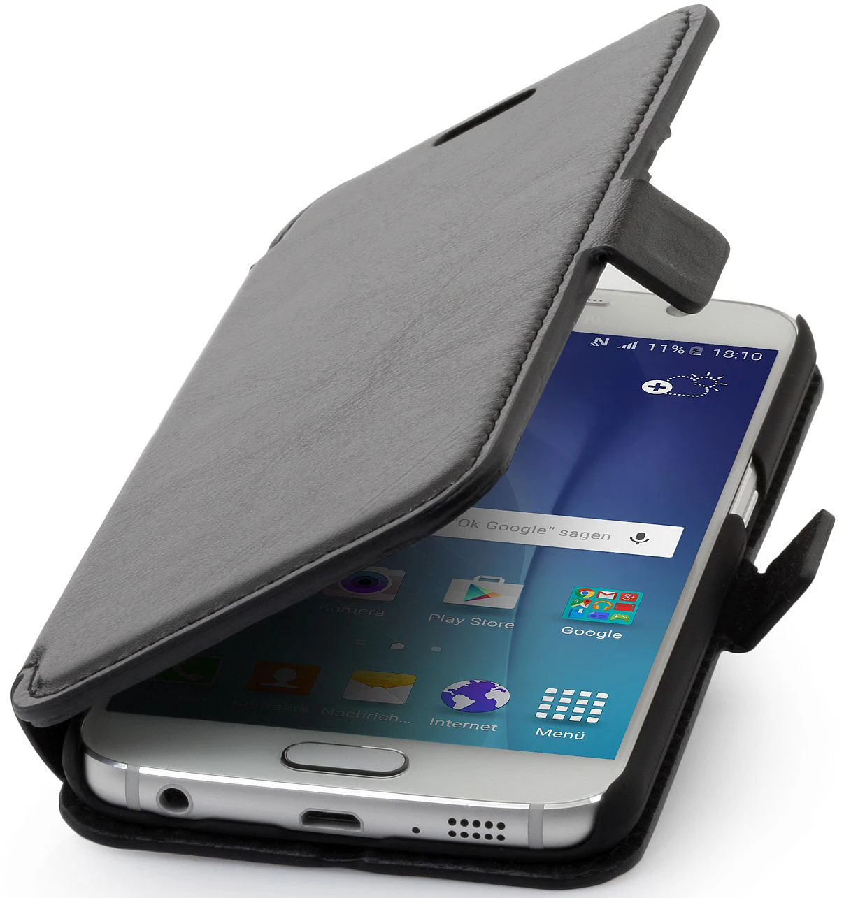 StilGut - Handyhülle Für Galaxy S6 "Talis" 3 StilGut - Handyhülle Für Galaxy S6 "Talis" – Bild 3