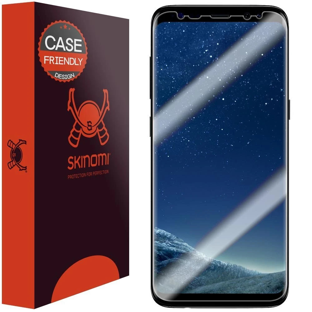 Skinomi - Displayschutzfolie Samsung Galaxy S8 TechSkin 1 Skinomi - Displayschutzfolie Samsung Galaxy S8 TechSkin