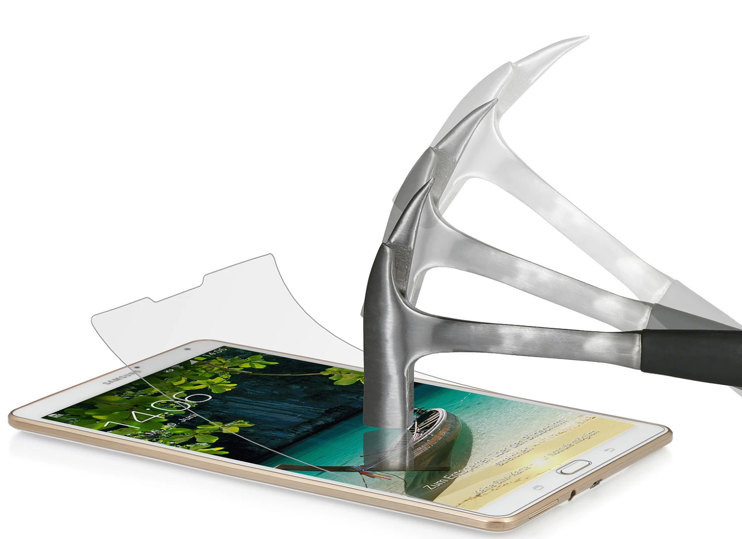 StilGut - Panzerglasfolie Für Samsung Galaxy Tab S 8.4 (2er-Pack) 1 StilGut - Panzerglasfolie Für Samsung Galaxy Tab S 8.4 (2er-Pack)