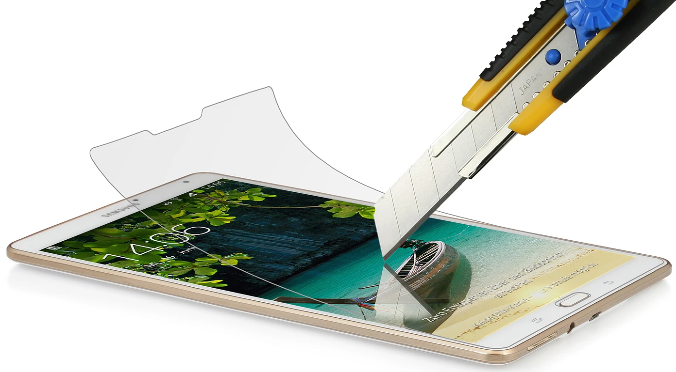 StilGut - Panzerglasfolie Für Samsung Galaxy Tab S 8.4 (2er-Pack) 2 StilGut - Panzerglasfolie Für Samsung Galaxy Tab S 8.4 (2er-Pack) – Bild 2