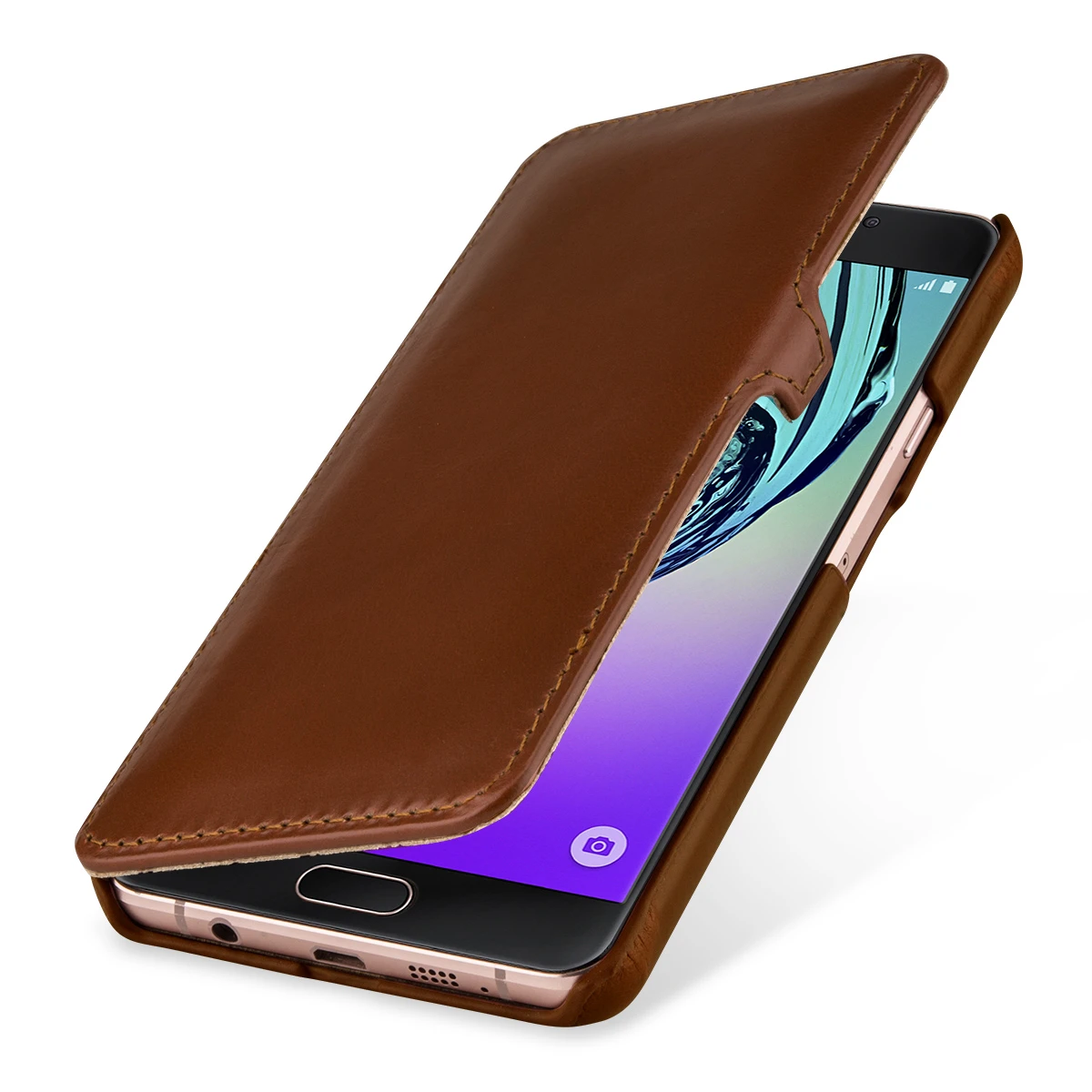 StilGut - Samsung Galaxy A7 (2016) Tasche Book Type Mit Clip 8 StilGut - Samsung Galaxy A7 (2016) Tasche Book Type Mit Clip – Bild 8