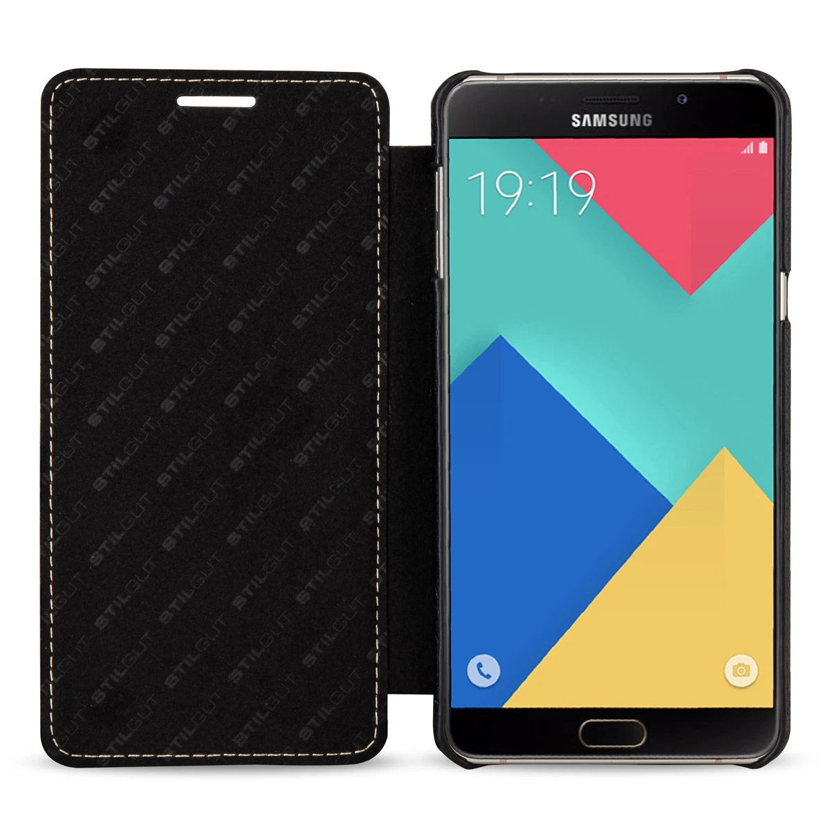 StilGut - Samsung Galaxy A9 (2016) Case Book Type Ohne Clip 2 StilGut - Samsung Galaxy A9 (2016) Case Book Type Ohne Clip – Bild 2