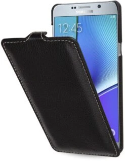 StilGut - Handyhülle Für Galaxy Note 5 „UltraSlim“ Aus Leder