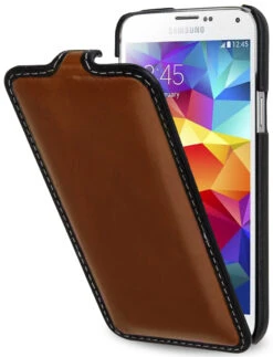 StilGut - UltraSlim Case Für Samsung Galaxy S5 Mini Aus Leder -Outlet STILGUT Store galaxy s5 mini etui us bsn 01