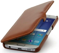 StilGut - Handyhülle Für Galaxy S6 "Book Type" Mit Clip -Outlet STILGUT Store galaxy s6 case bt mc cog 019hI6ODX20oqka