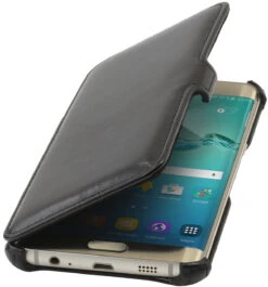 StilGut - Galaxy S6 Edge+ Hülle „UltraSlim“ Mit Standfunktion -Outlet STILGUT Store galaxy s6 edge plus case bt mc schwv 03