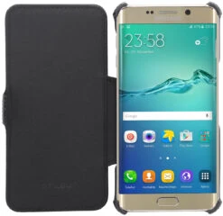 StilGut - Galaxy S6 Edge+ Hülle „UltraSlim“ Mit Standfunktion -Outlet STILGUT Store galaxy s6 edge plus case bt mc schwv 04