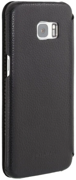 StilGut - Samsung Galaxy S7 Edge Case Book Type Ohne Clip -Outlet STILGUT Store galaxy s7 edge handyhuelle bt ohc schw 06