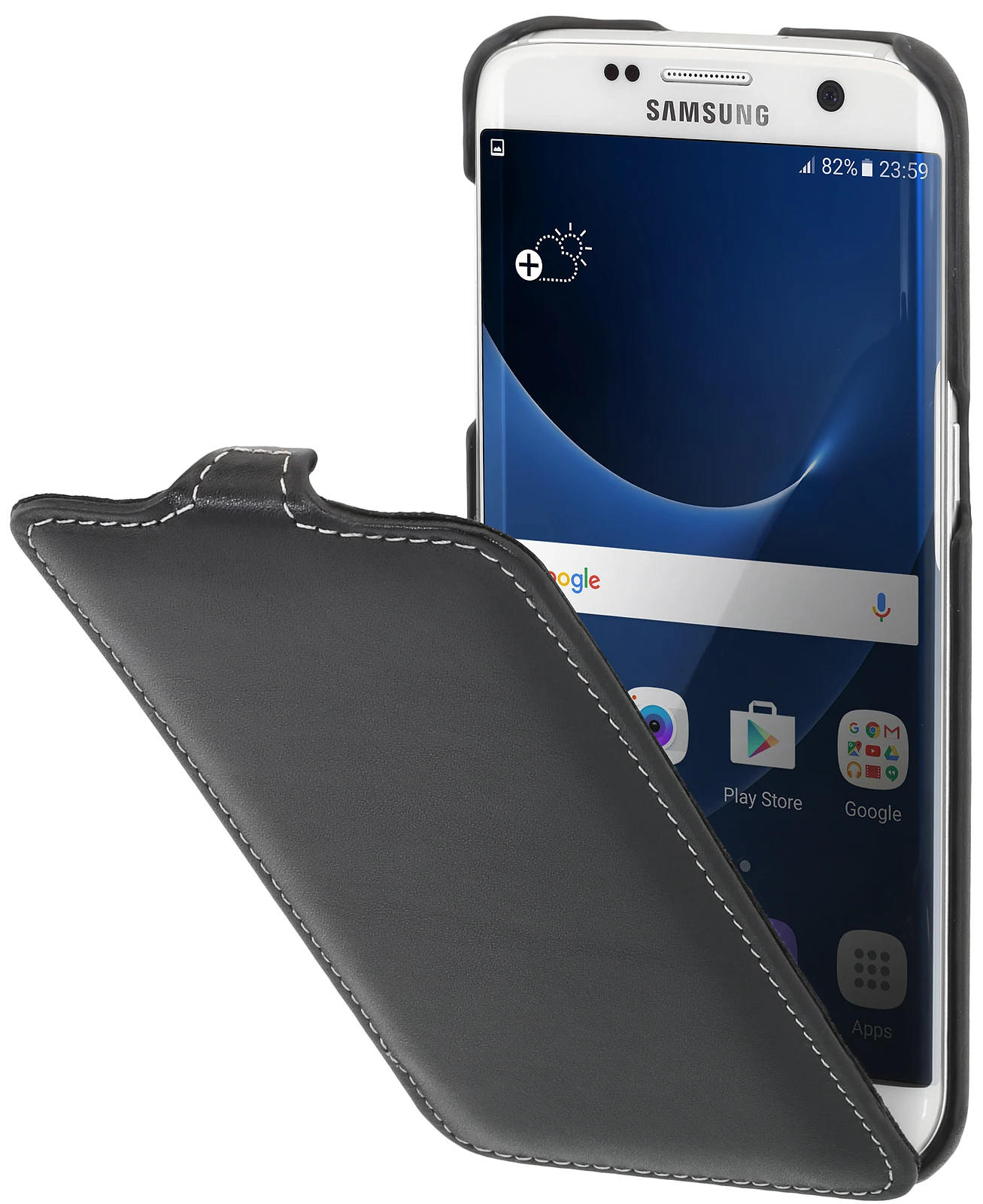StilGut - Samsung Galaxy S7 Edge Hülle UltraSlim Aus Leder 12 StilGut - Samsung Galaxy S7 Edge Hülle UltraSlim Aus Leder – Bild 12