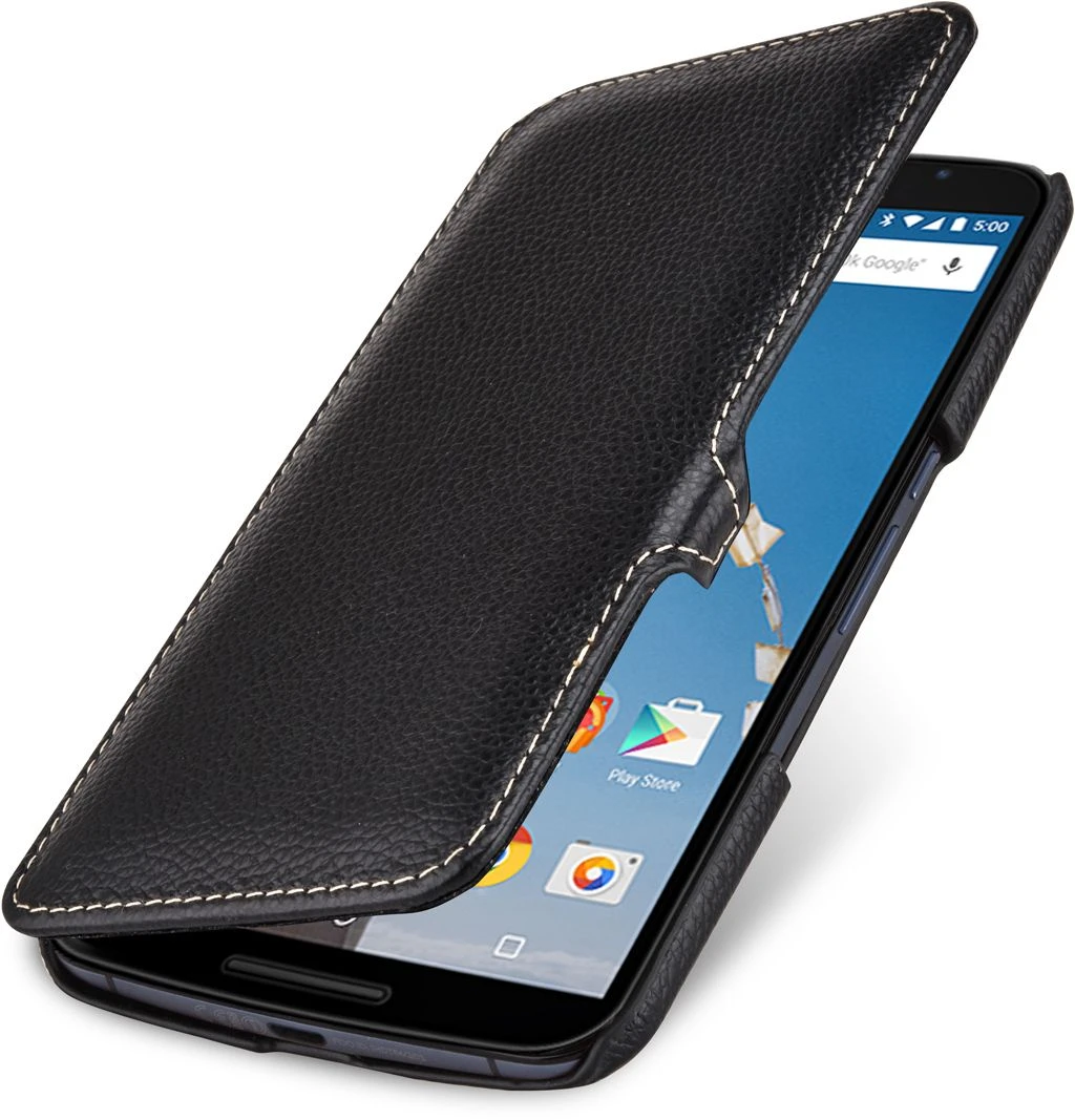 StilGut - Handyhülle Für Nexus 6 "Book Type" Mit Clip 7 StilGut - Handyhülle Für Nexus 6 "Book Type" Mit Clip – Bild 7