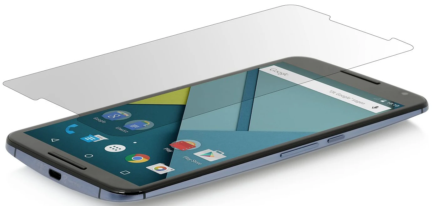 StilGut - Displayschutzfolie "Panzerglas" Für Google Nexus 6 2er-Pack 4 StilGut - Displayschutzfolie "Panzerglas" Für Google Nexus 6 2er-Pack – Bild 4