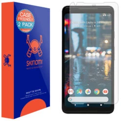 Skinomi - Displayschutzfolie Google Pixel 2 XL MatteSkin (2er Pack)
