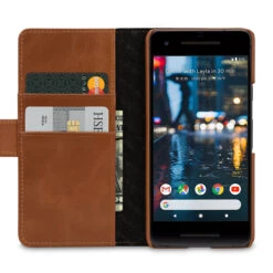 StilGut - Google Pixel 2 Hülle Talis Mit Kreditkartenfach -Outlet STILGUT Store google pixel 2 huelle talis mit kreditkartenfach cognac 01 w