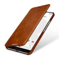 StilGut - Google Pixel 3 XL Case Book Type Ohne Clip -Outlet STILGUT Store google pixel 3 xl case book type cognac td 01 1