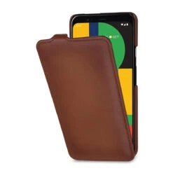 StilGut - Google Pixel 4 XL Hülle UltraSlim -Outlet STILGUT Store google pixel 4 xl flip case ultraslim brown td 01