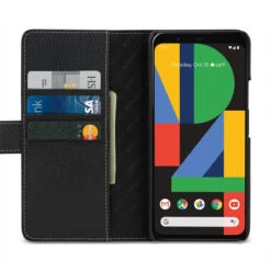 StilGut - Google Pixel 4 XL Flip Cover Talis Mit Kartenfach -Outlet STILGUT Store google pixel 4 xl folio case talis black td 01 1