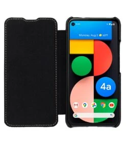 StilGut - Google Pixel 4a 5G Case Book Type -Outlet STILGUT Store google pixel 4a 5g book case black 03
