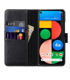 StilGut - Google Pixel 4a 5G Flip Cover Talis Mit Kartenfach -Outlet STILGUT Store google pixel 4a 5g wallet case black 01 1