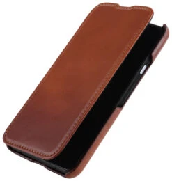 StilGut - Google Pixel 4a Case Book Type -Outlet STILGUT Store google pixel 4a book case brown 01