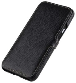 StilGut - Google Pixel 4a Tasche Book Type Mit Clip -Outlet STILGUT Store google pixel 4a book case clip black 03