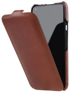 StilGut - Google Pixel 4a Hülle UltraSlim -Outlet STILGUT Store google pixel 4a flip case ultraslim brown 01