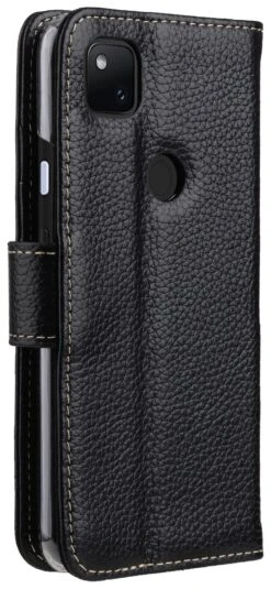 StilGut - Google Pixel 4a Flip Cover Talis Mit Kartenfach -Outlet STILGUT Store google pixel 4a wallet case talis black 05