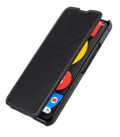 StilGut - Google Pixel 5 Case Book Type -Outlet STILGUT Store google pixel 5 book case black nappa 01