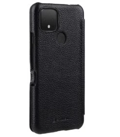 StilGut - Google Pixel 5 Tasche Book Type Mit Clip -Outlet STILGUT Store google pixel 5 book case clip black 05