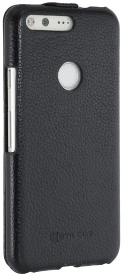 StilGut - Google Pixel Hülle UltraSlim Aus Leder -Outlet STILGUT Store google pixel huelle ultraslim aus leder schwarz 07