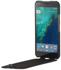 StilGut - Google Pixel XL Hülle UltraSlim Aus Leder -Outlet STILGUT Store google pixel xl huelle ultraslim aus leder schwarz 03587751a91b056