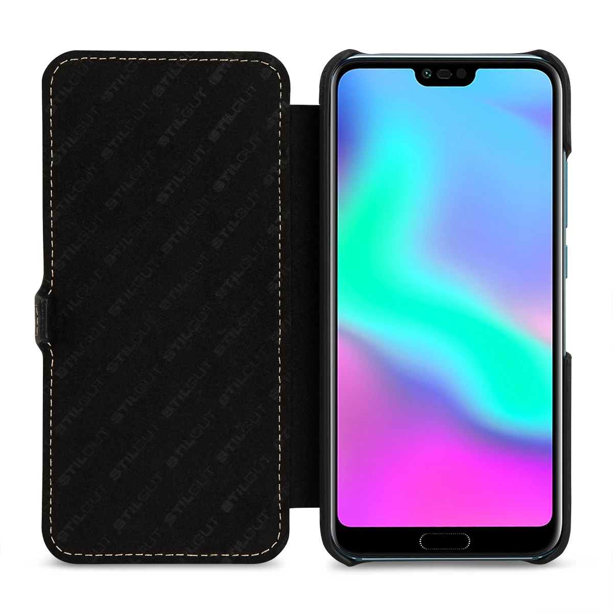 StilGut - Honor 10 Tasche Book Type Mit Clip – Bild 2