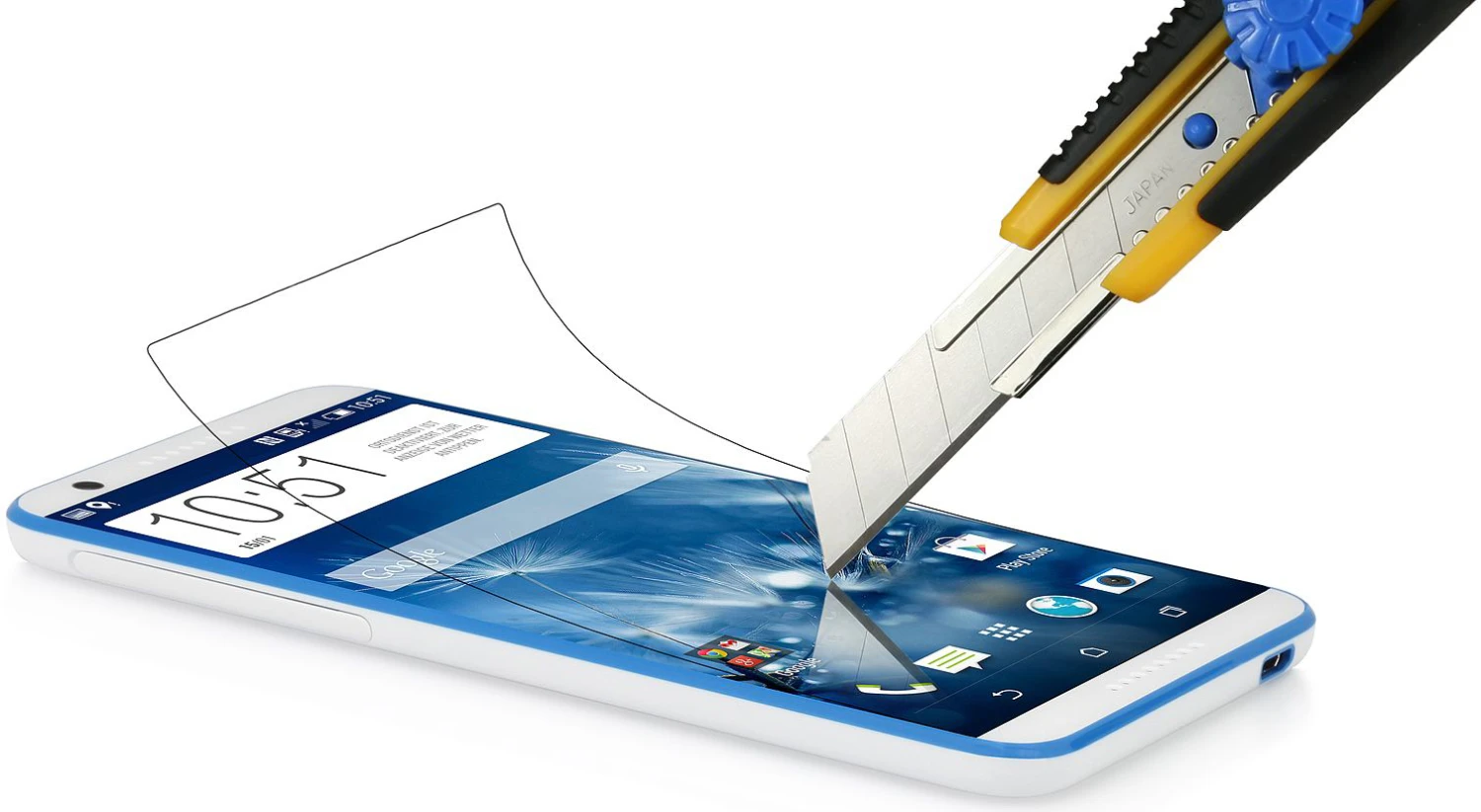 StilGut - Panzerglasfolie Für HTC Desire 820 Mini (2er-Pack) 2 StilGut - Panzerglasfolie Für HTC Desire 820 Mini (2er-Pack) – Bild 2