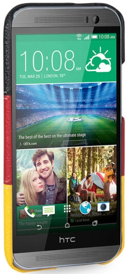 StilGut - Cover Aus Leder "Deutschland-Edition" Für HTC One M8 / M8s -Outlet STILGUT Store htc one m8 handycover 03
