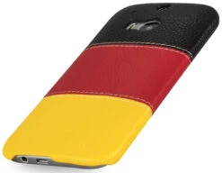 StilGut - Cover Aus Leder "Deutschland-Edition" Für HTC One M8 / M8s -Outlet STILGUT Store htc one m8 handycover 05
