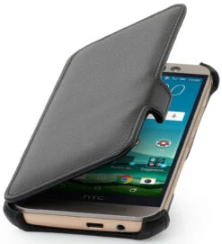 StilGut - Handyhülle Für HTC One M9 "UltraSlim" Mit Standfunktion -Outlet STILGUT Store htc one m9 case stdf v2 schw 03
